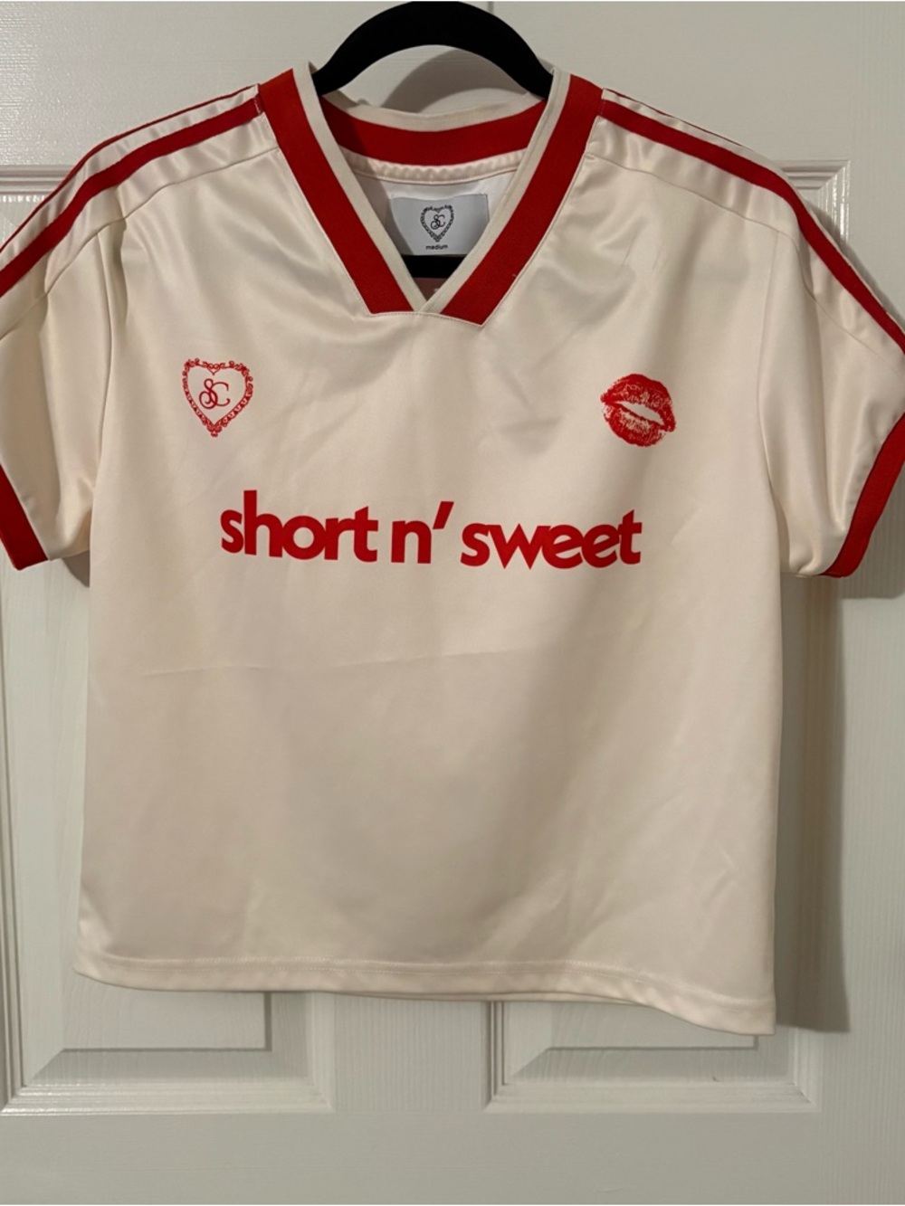 Sabrina Carpenter Short n' Sweet Soccer Jersey Medium Tour Merch 69